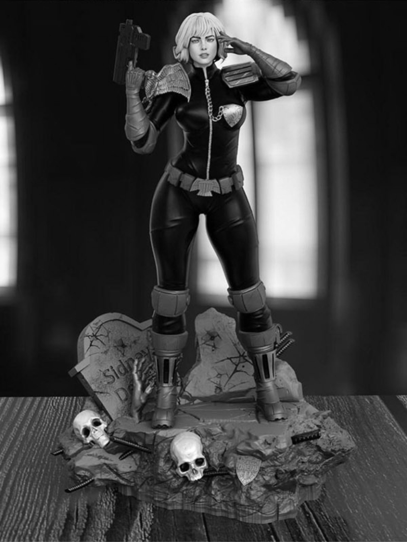 1/24 Scale Cassandra Anderson  - огляд і ціна Model Kit Judge