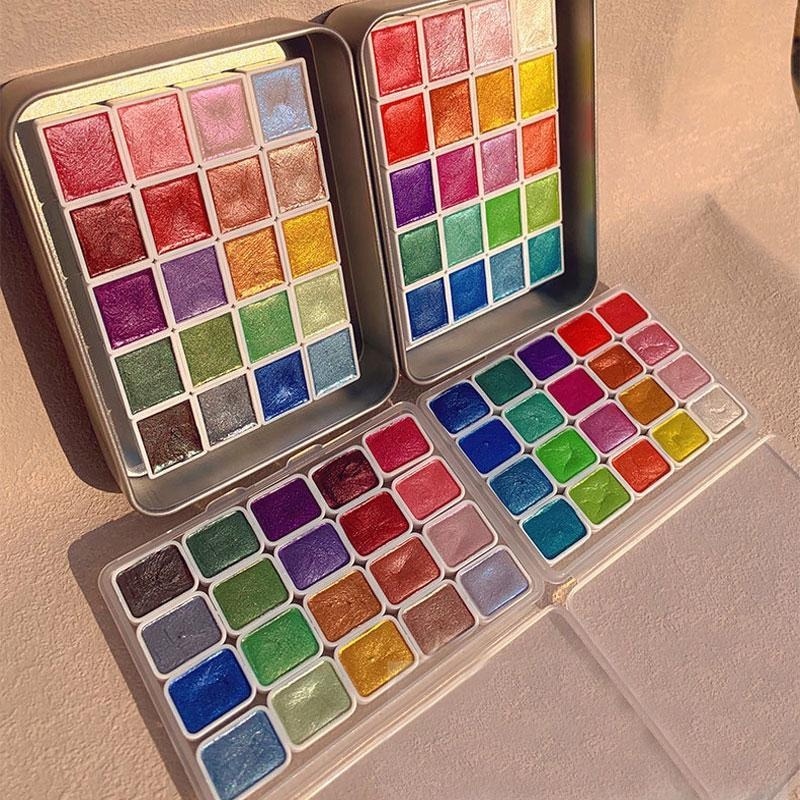 Pearlescent Paints Portable 20 - огляд і ціна Metallic Paint Set
