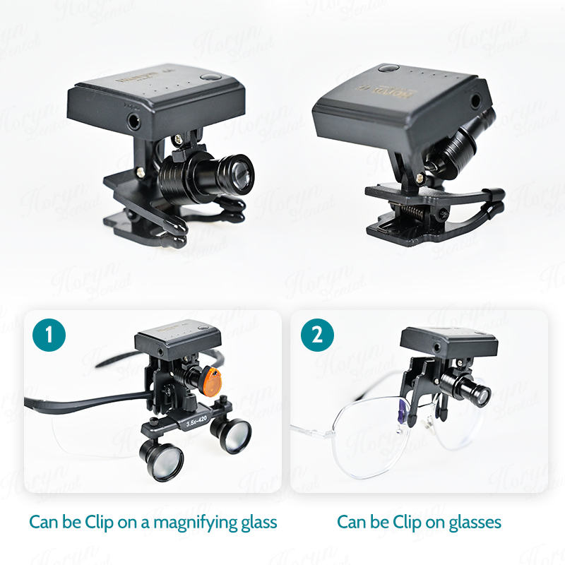 Dental 5W Wireless LED Headlig - огляд і ціна Magnifier With Light