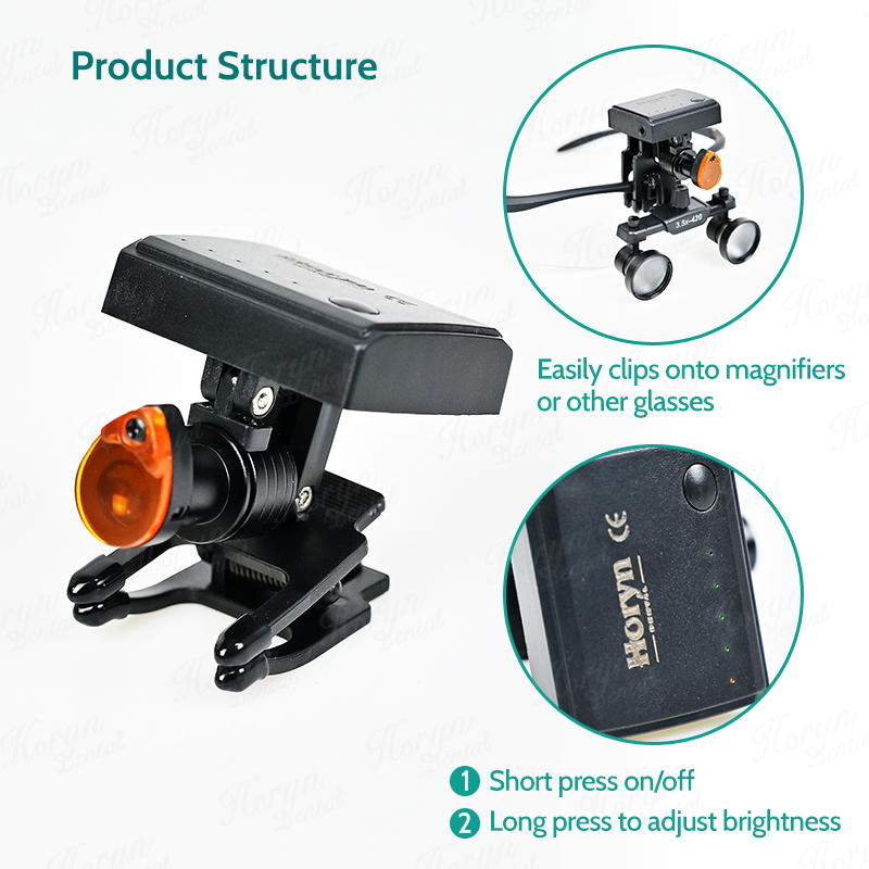 Dental 5W Wireless LED Headlig - огляд і ціна Magnifier With Light