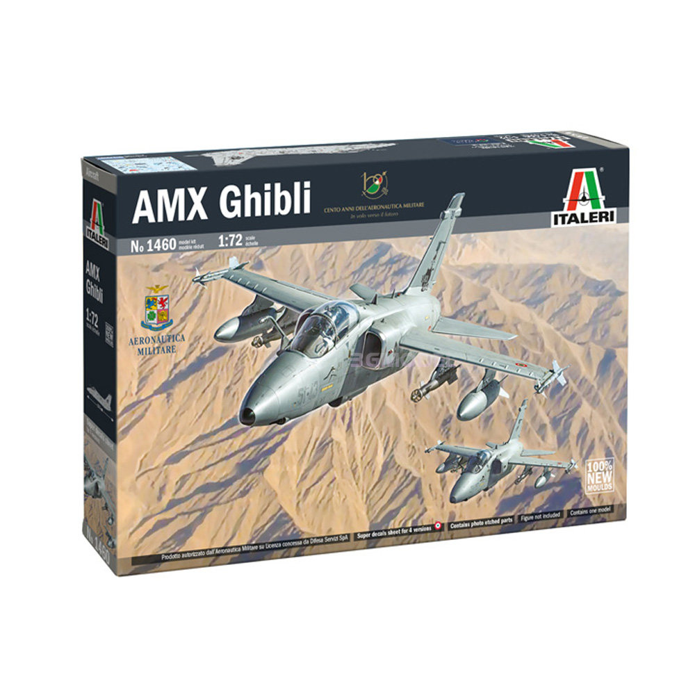 ITALERI IT1460 1/72 AMX Single - огляд і ціна Model Kit Hobby