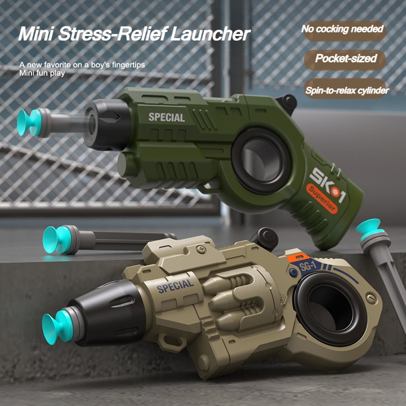 2-Pack EDC Fidget Launcher Rev - огляд і ціна Model Kit Revolver