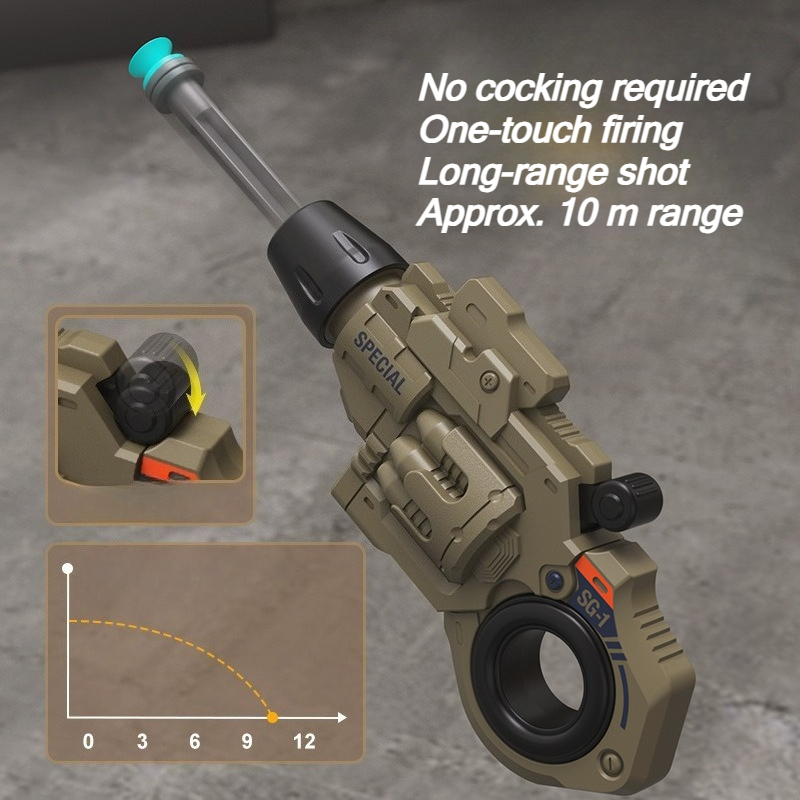 2-Pack EDC Fidget Launcher Rev - огляд і ціна Model Kit Revolver