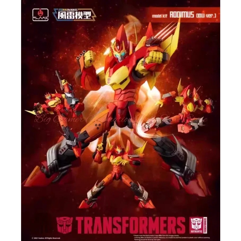 【In-stock】Original  Transforma - огляд і ціна Model Kit Rodimus