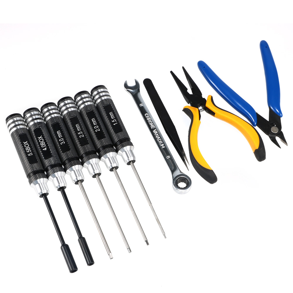 10PCS 10in1 FPV Drone RC Tool  - огляд і ціна Model Kit Motor