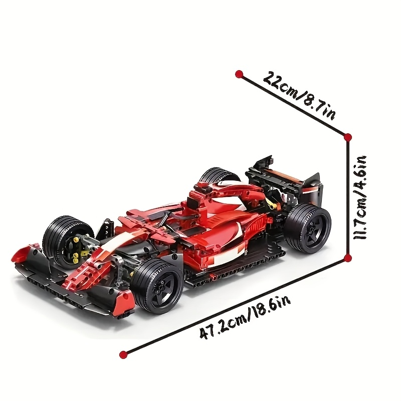 1292PCS Technical 1:10 F1 Spor - огляд і ціна Model Kit F1