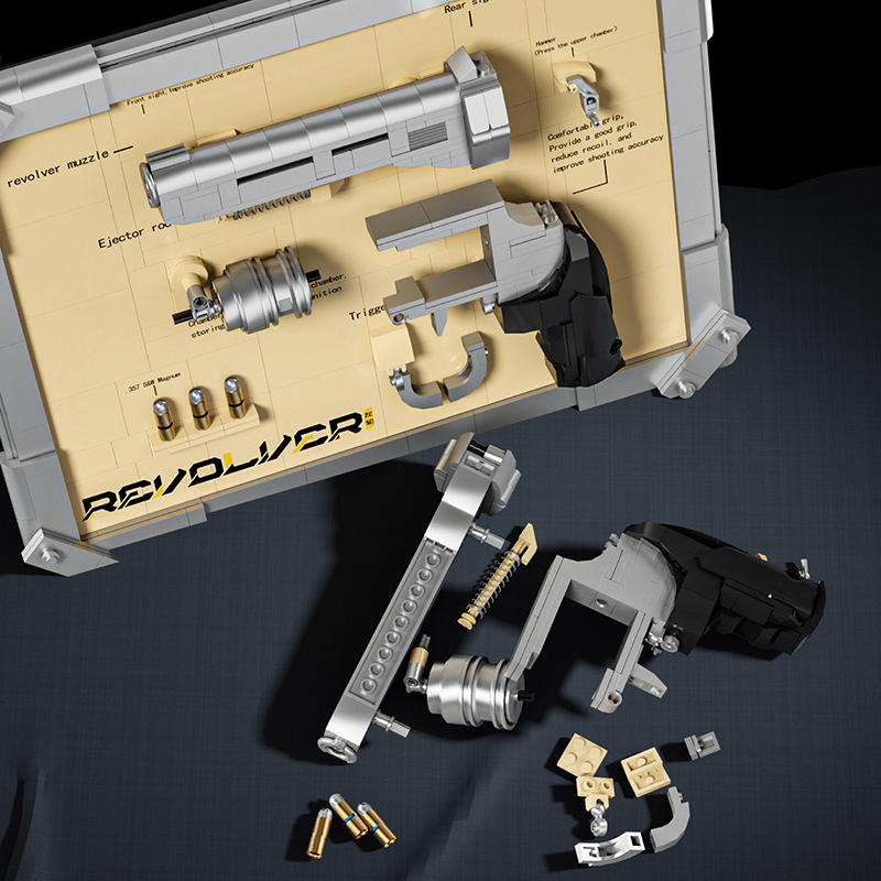 559 PCS Revolver Model Kit, MO - огляд і ціна Model Kit Revolver